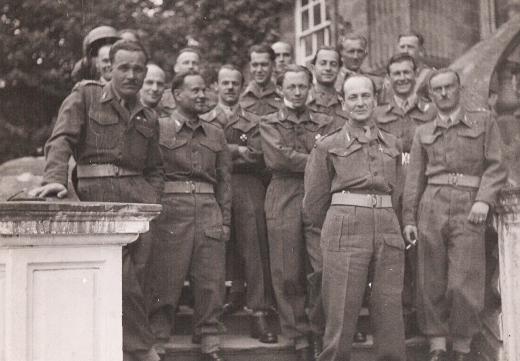 9e régiment des Uhlans de petite Pologne - Duff House  - Banff - Ecosse - 1945