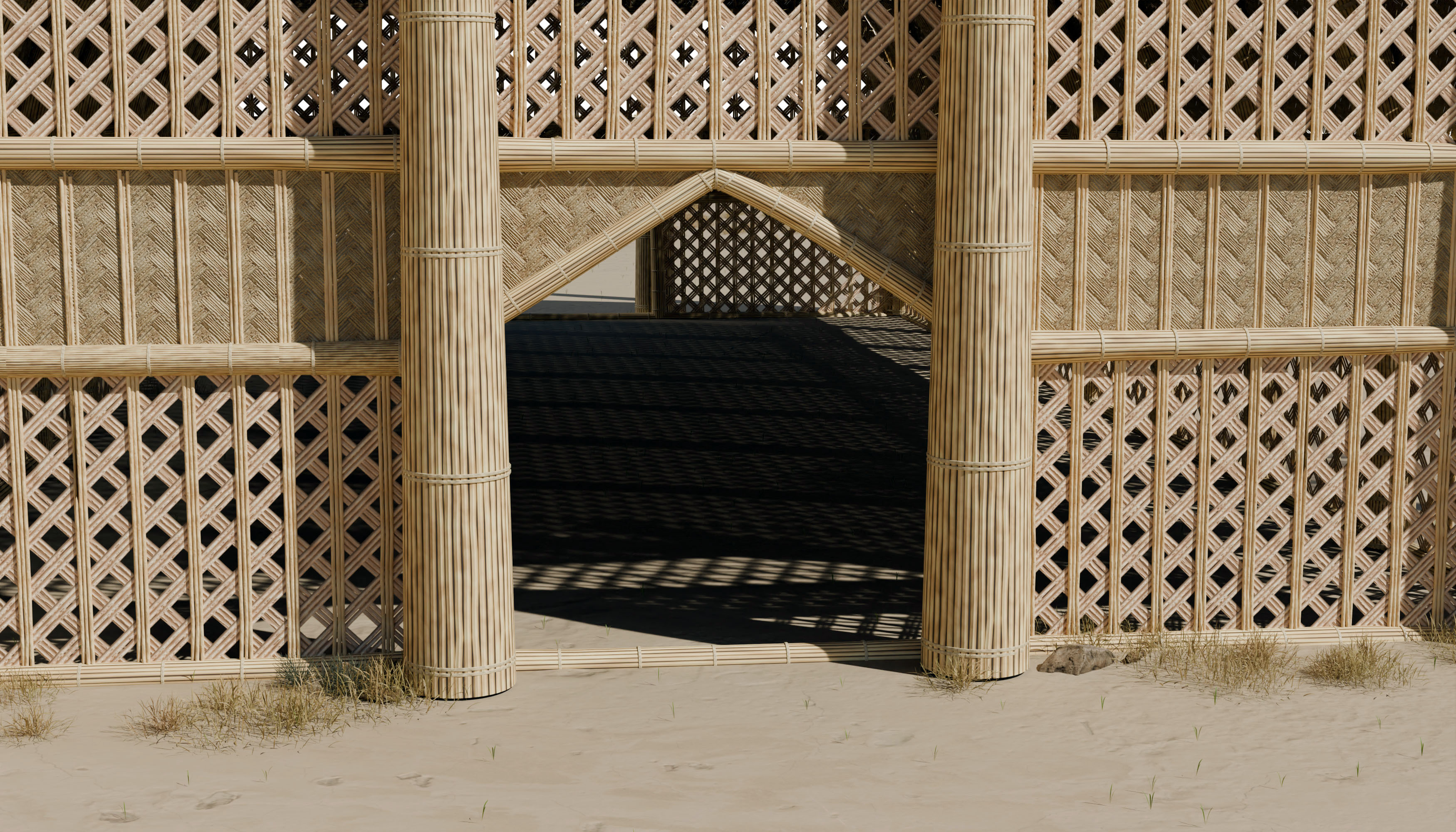 Mudhif 3D - recherche pour la réalisation de la ville d'Uruk en réalité virtuelle