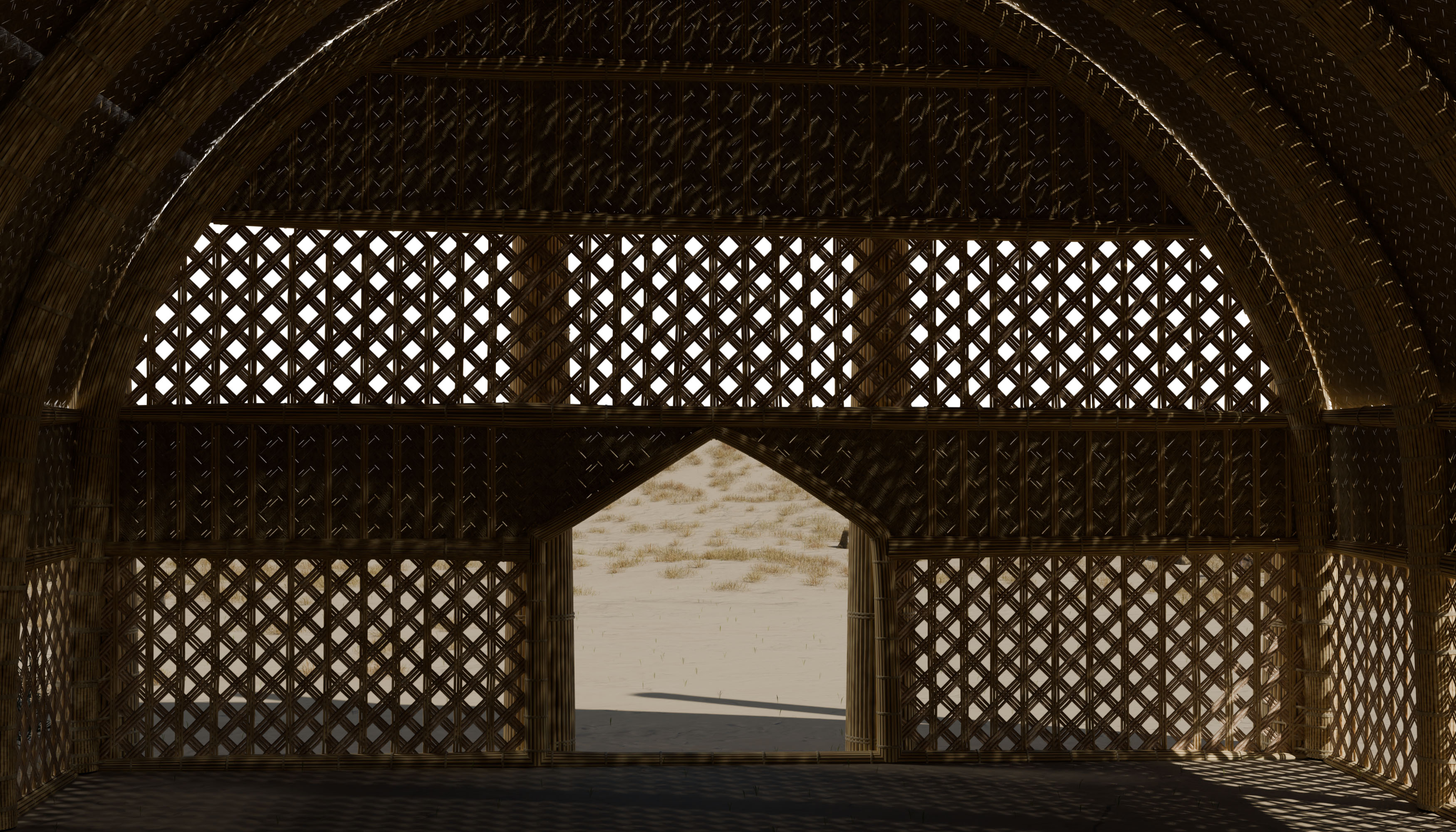 Mudhif 3D - recherche pour la réalisation de la ville d'Uruk en réalité virtuelle